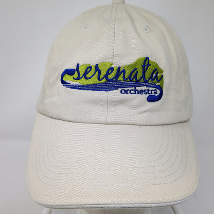 Baseball Cap Beige One Size Serenata Orchestra Strapback Embroidery Music Hat