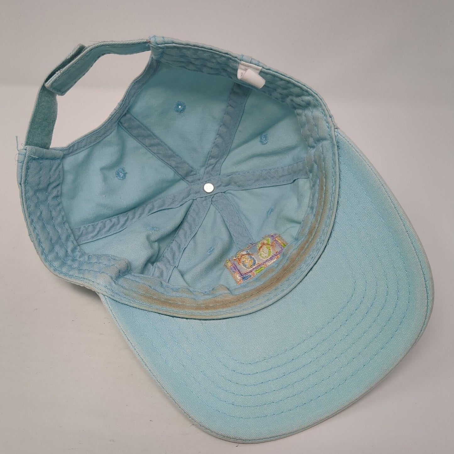 St. Augustine Strapback Baseball Cap Blue One Size Adjustable Embroidered
