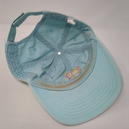 St. Augustine Strapback Baseball Cap Blue One Size Adjustable Embroidered
