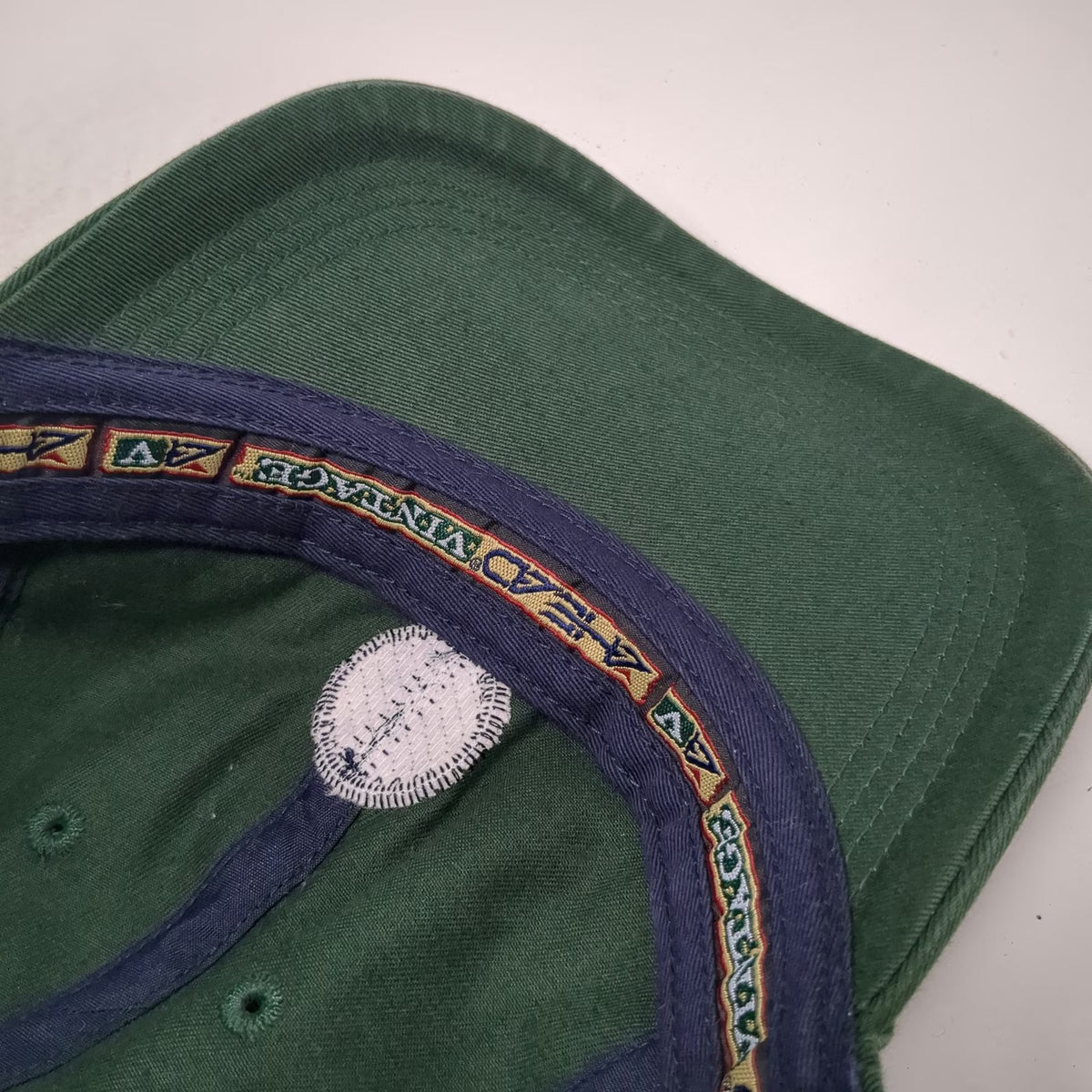 Ahead Baseball Cap Green One Size East Lake Golf Club Patch Slideback Hat 1904