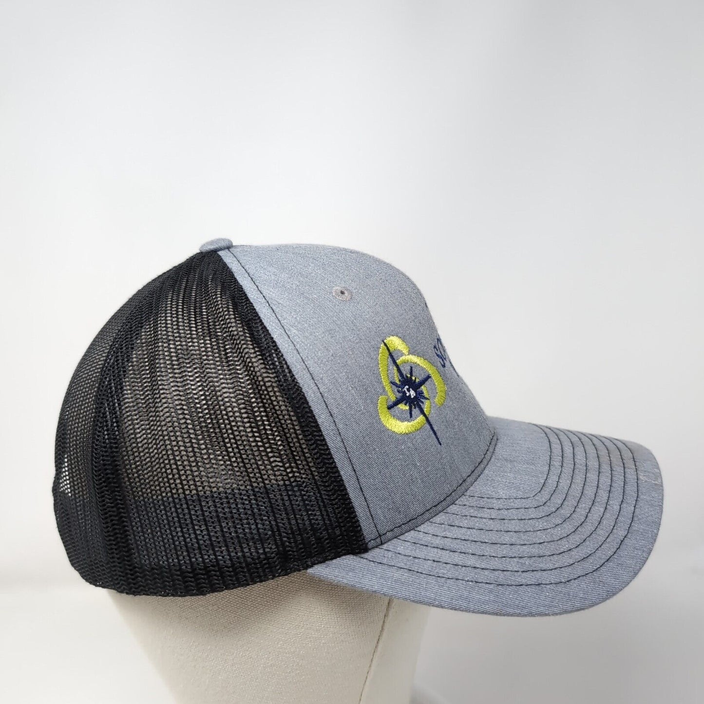 T.A. of Southern Idaho Snapback Trucker Hat Gray One Size Adjustable Richardson