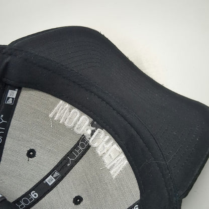 New Era Baseball Cap Black One Size 9FORTY WOO CREW Triple Moon Strapback Hat