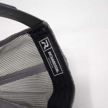 80Eighty Snapback Mesh Back Trucker Hat Black One Size Richardson