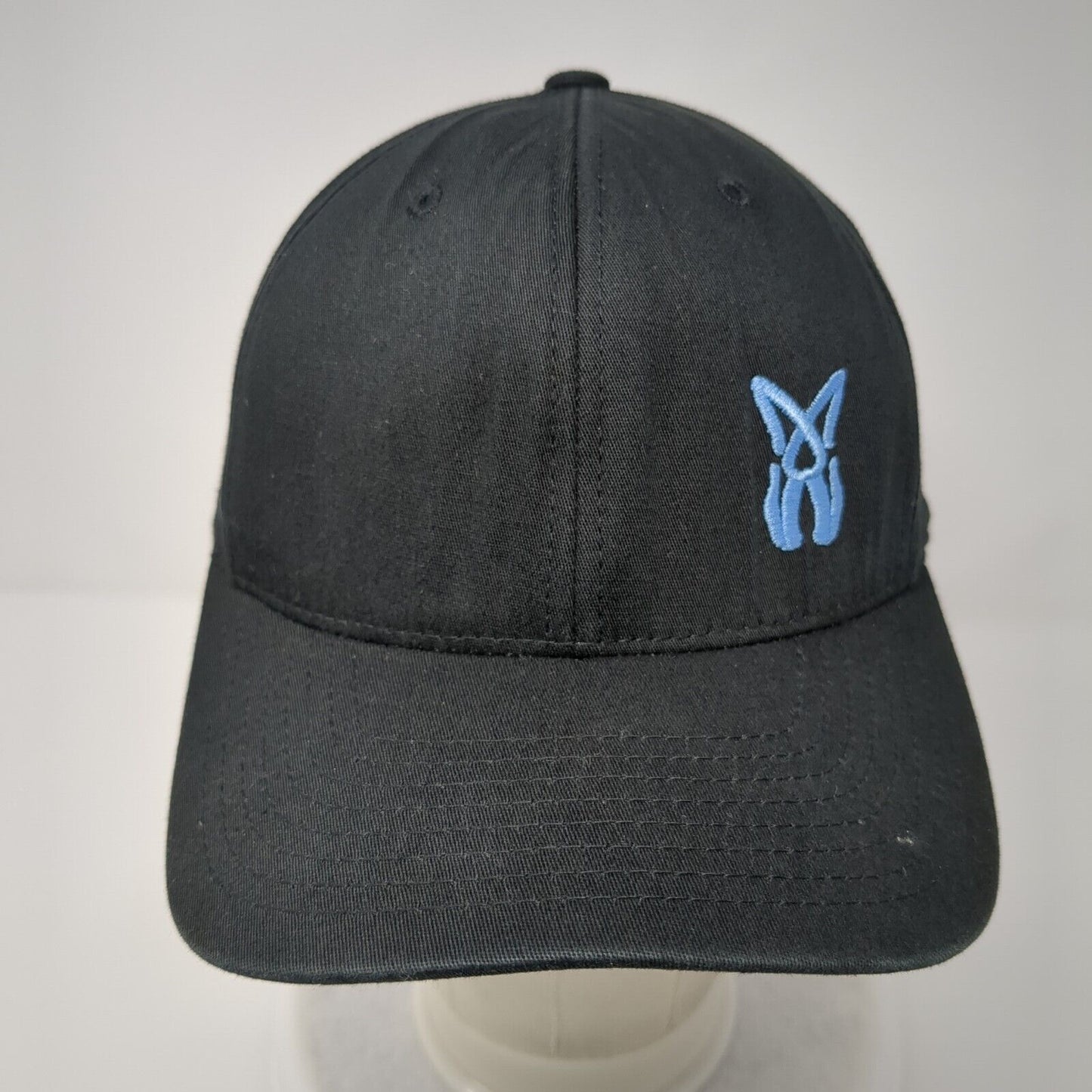 Spider Tech Fitted Hat Black 7 3/8-8 Flexfit Embroidered 430C Pacific Headwear