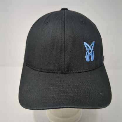 Spider Tech Fitted Hat Black 7 3/8-8 Flexfit Embroidered 430C Pacific Headwear