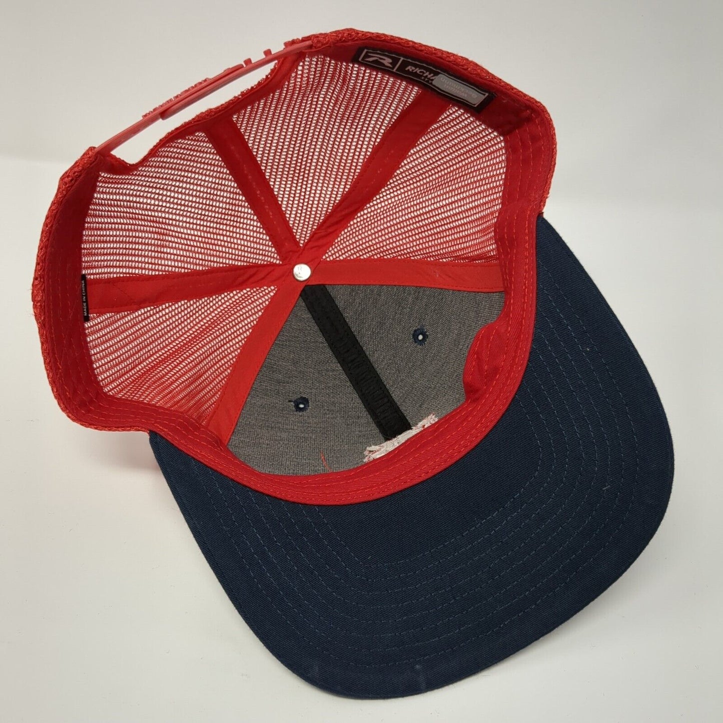 RJS Invitational Snapback Trucker Hat Multicolor One Size Mesh Back Richardson