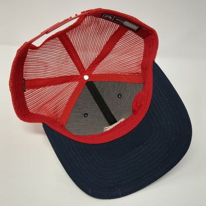 RJS Invitational Snapback Trucker Hat Multicolor One Size Mesh Back Richardson