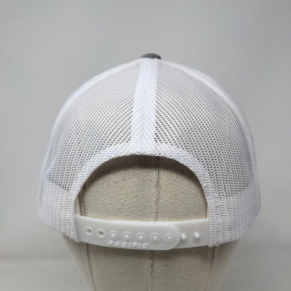 Alturas Homes Snapback Trucker Hat Gray OSFA Mesh Back Pacific Headwear