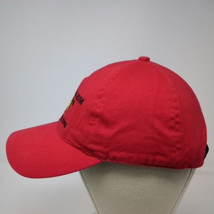 Mount Gay Rum Baseball Cap Red One Size Figawi Race 2005 Barbados Map Cotton Hat