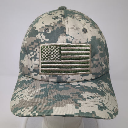 USA Flag Slideback Baseball Cap Multicolor One Size Adjustable Patriotic IIN