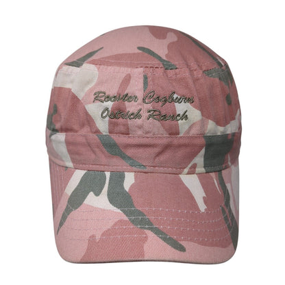 Rooster Cogburn Ostrich Ranch Srapback Cadet Army Hat Camo One Size