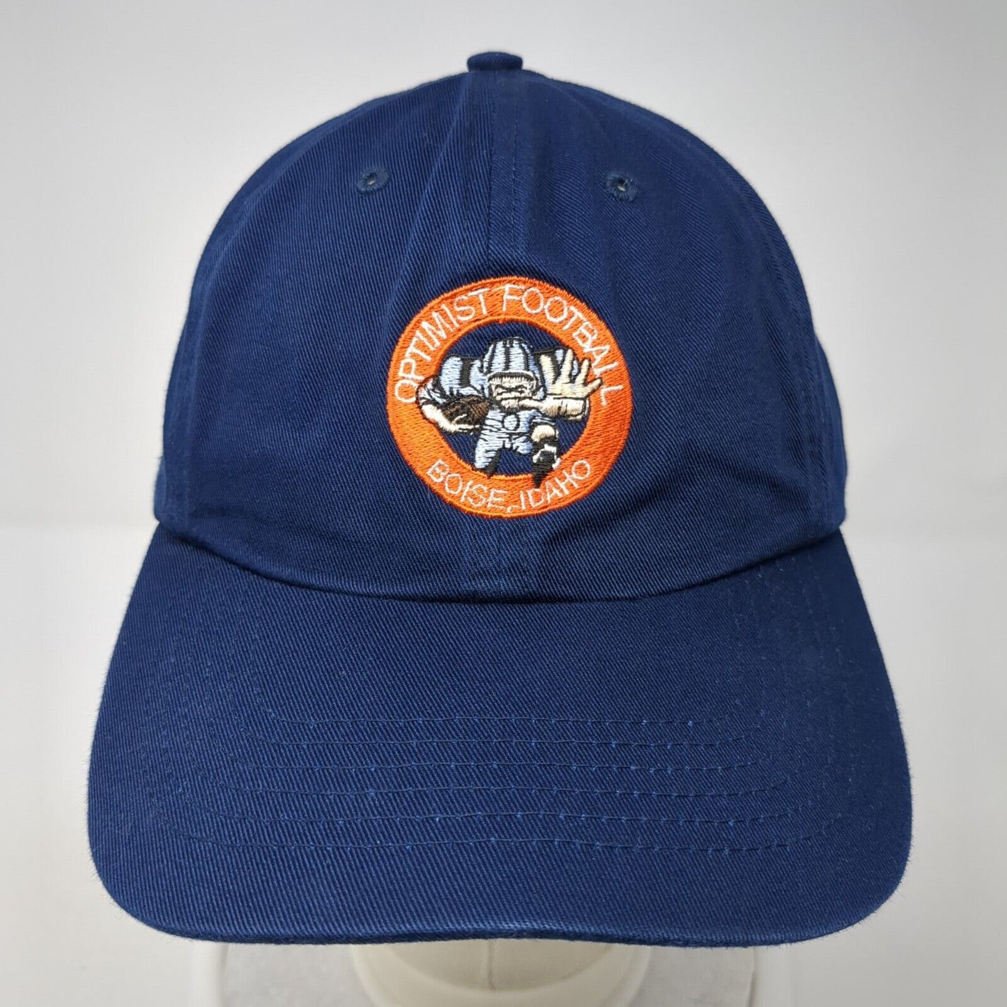Optimist Football Boise Idaho Strapback Hat Blue OS Adjustable 240 Richardson