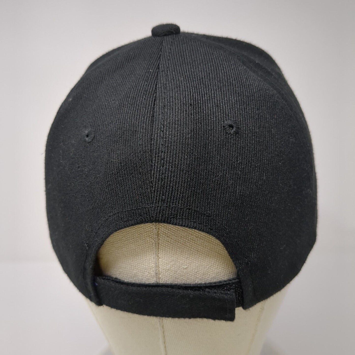 Lake Tahoe Bear Strapback Hat Black One Size Adjustable Outdoor 6 Panel
