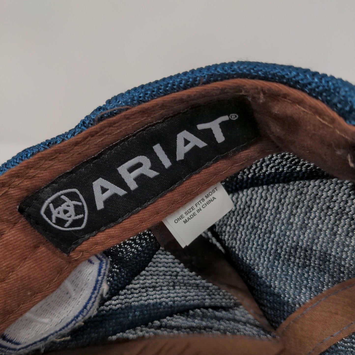 Ariat Cactus Snapback Trucker Hat Multi OSFM Mesh Back Colorblock