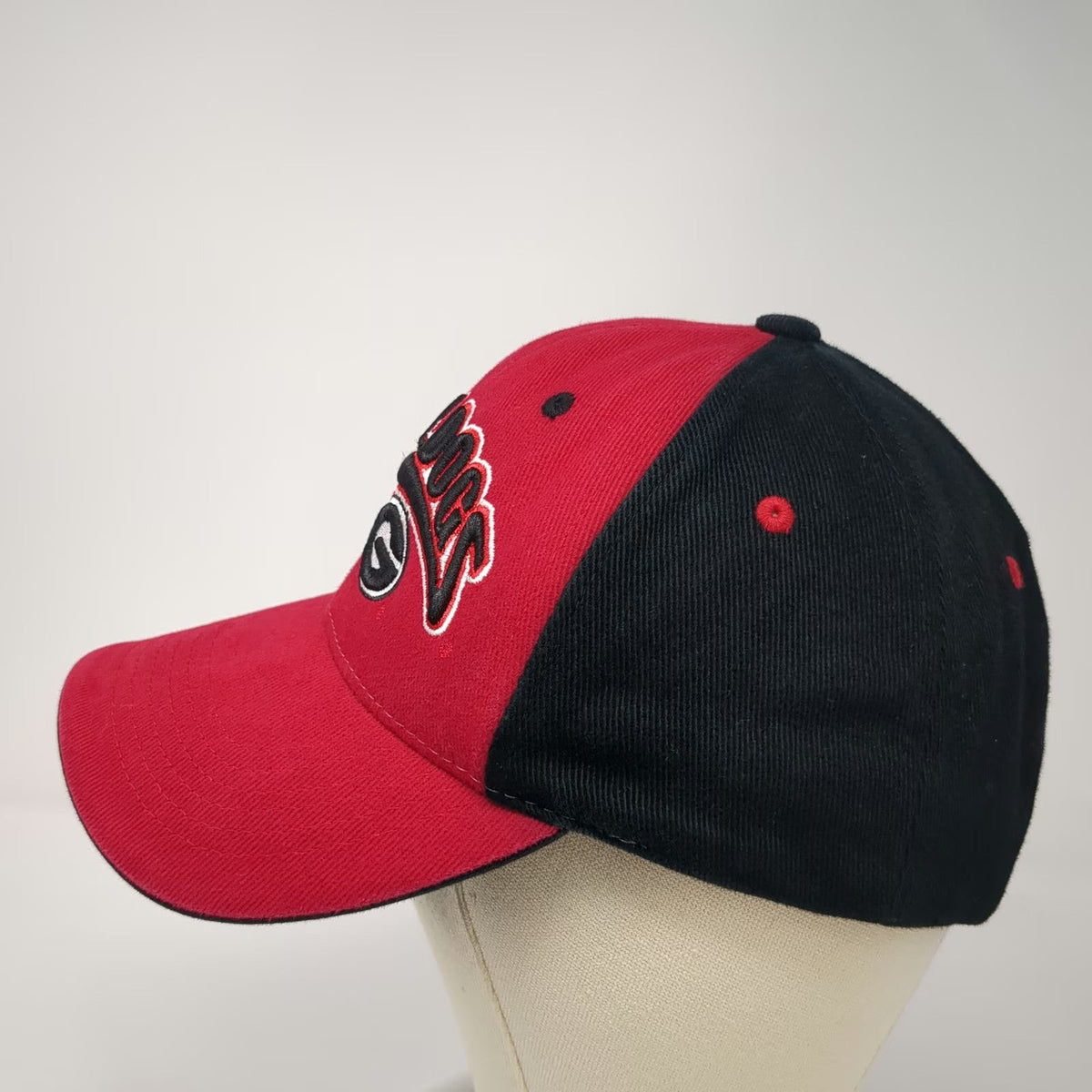 Georgia Bulldogs NCAA Captivating Headgear Red Black Cap Hat One Size Two Tone
