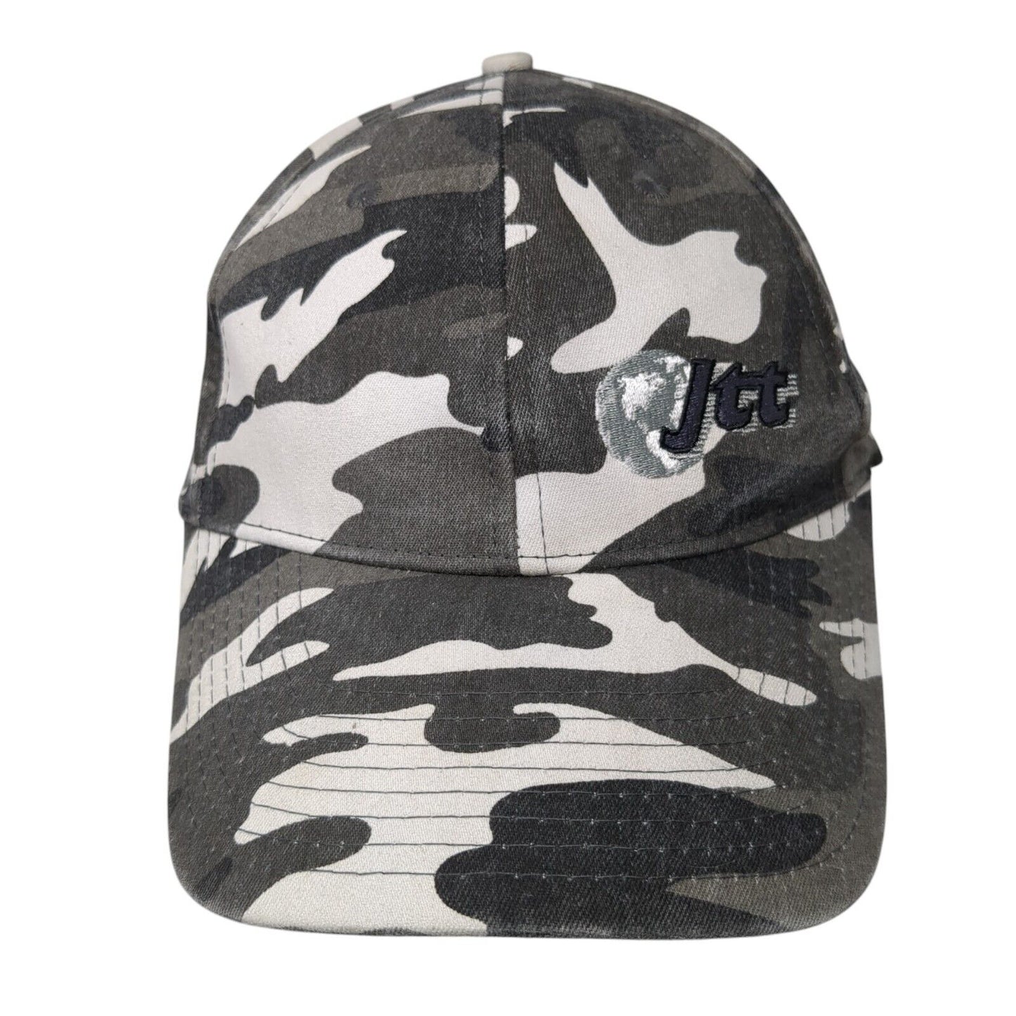 Jtt Fitted Hat Camouflage One Size Embroidered Logo Interform 6 Panel