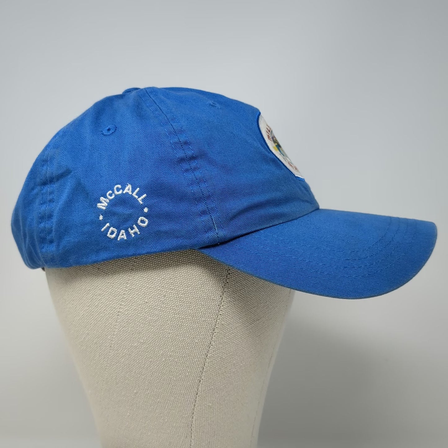 Ahead Baseball Cap Blue One Size Mile High Marina McCall Idaho Cotton Patch Hat