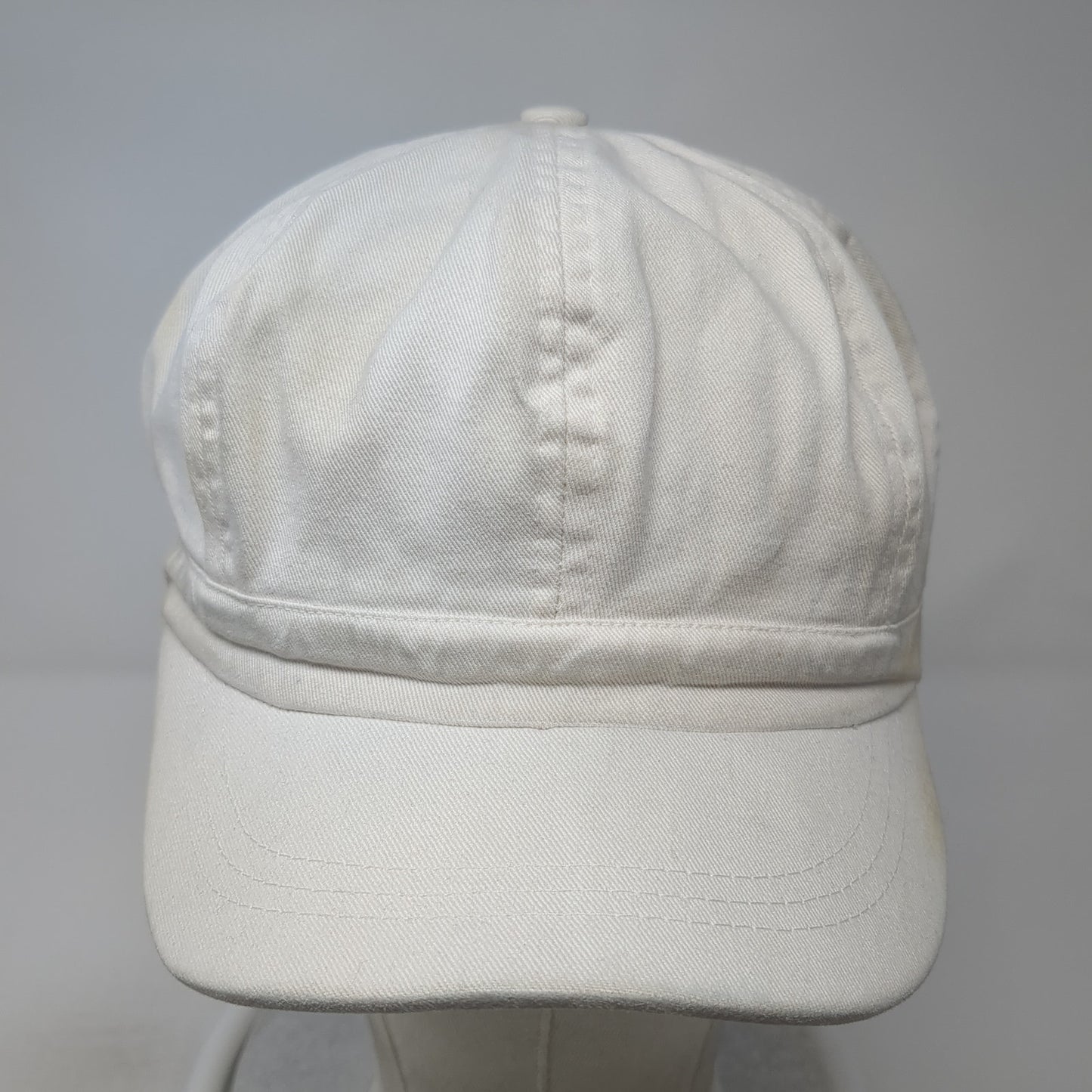 Unbranded Fitted Cadet Army Cap Hat White One Size Solid Blank Outdoor