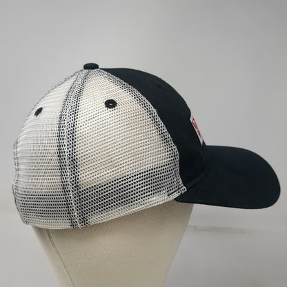 Tractor Supply Co Black Trucker Hat One Size Mesh Snapback TSC Logo Patch Farm