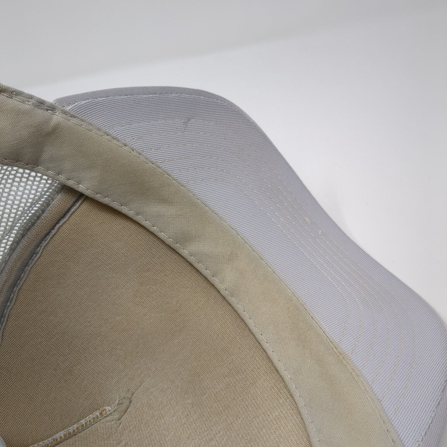 North Bay Truck Body Snapback Rope Trucker Hat Gray One Size Mesh Back