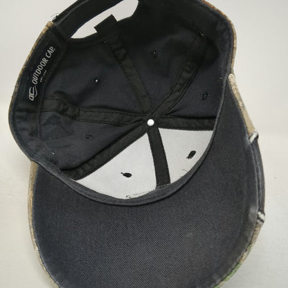 Outdoor Cap Melton Truck Lines Top 100 Baseball Cap Black Camo One Size Hat