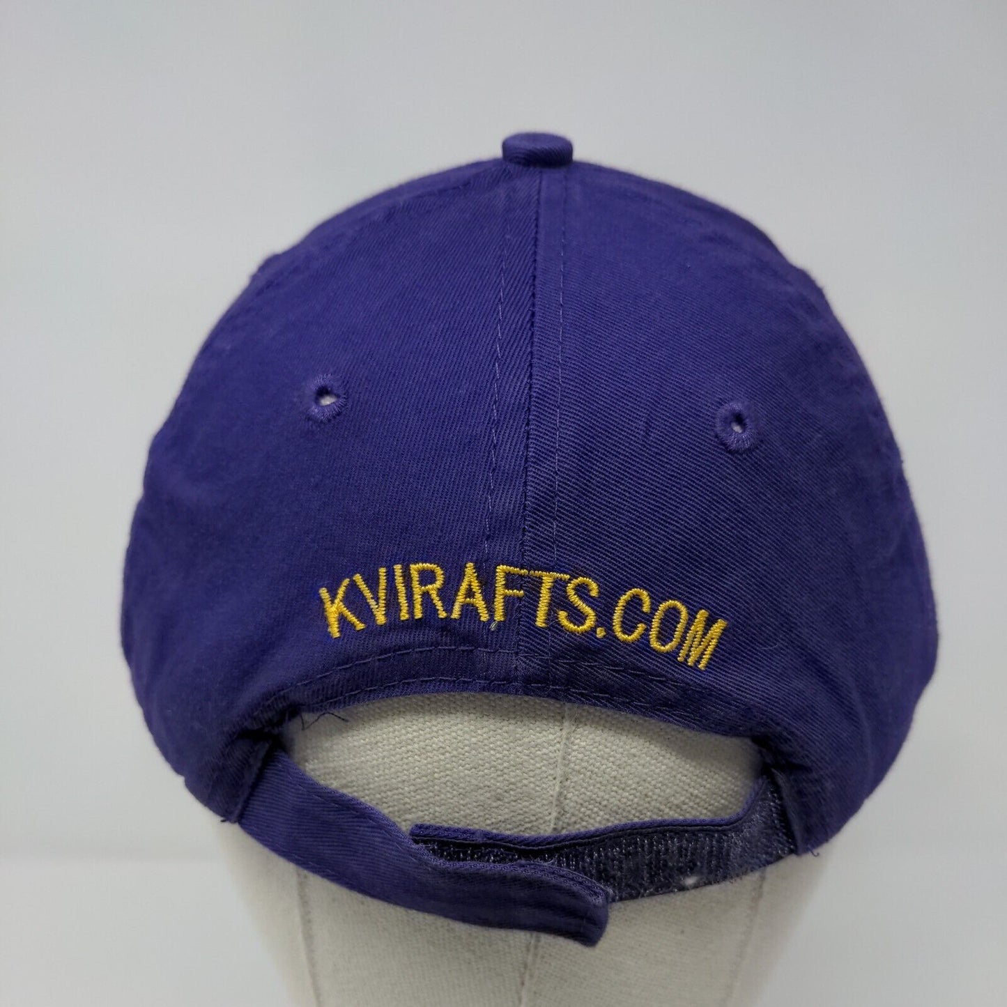Kootenai Valley Inflatables Strapback Hat Purple Youth Embroidered
