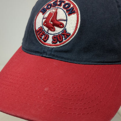 Boston Red Sox MLB Drew Pearson Baseball Cap Blue White One Size Adjustable Hat