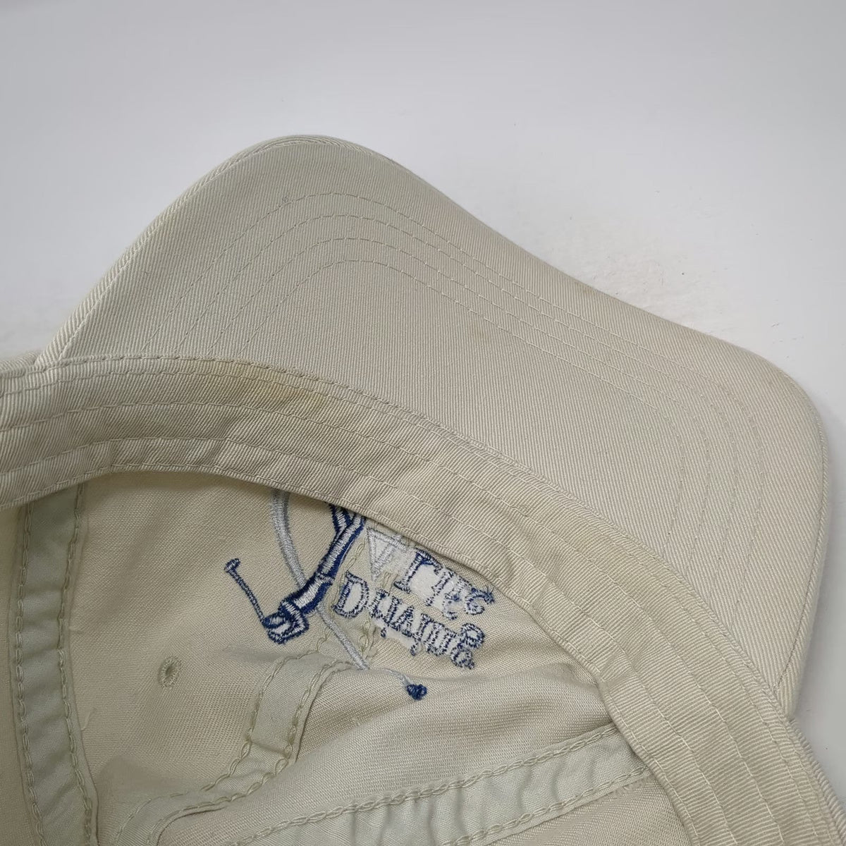 Dorfman Pacific Baseball Cap Beige One Size ALS Therapy Development Golf hat