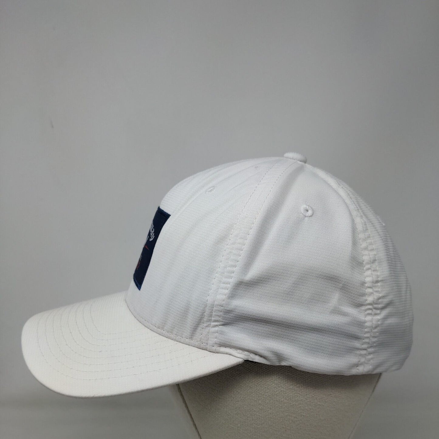 Callaway Since 1982 Snapback Hat White One Size Adjustable Embroidered Flexfit