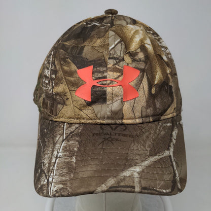 Under Armour Men's Slideback Camo Hat Size OSFA Logo 100% Polyester Realtree