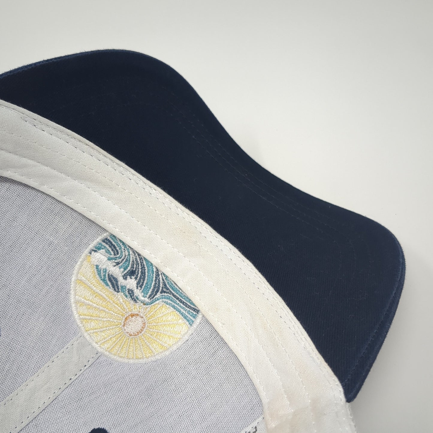 NIC '23 Snapback Trucker Hat Blue One Size Adjustable Embroidered Mesh Back