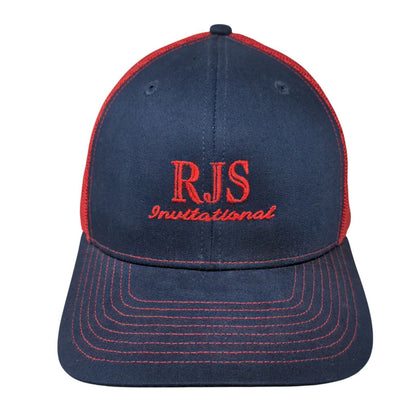 RJS Invitational Strapback Trucker Hat Multicolor One Size Mesh Back