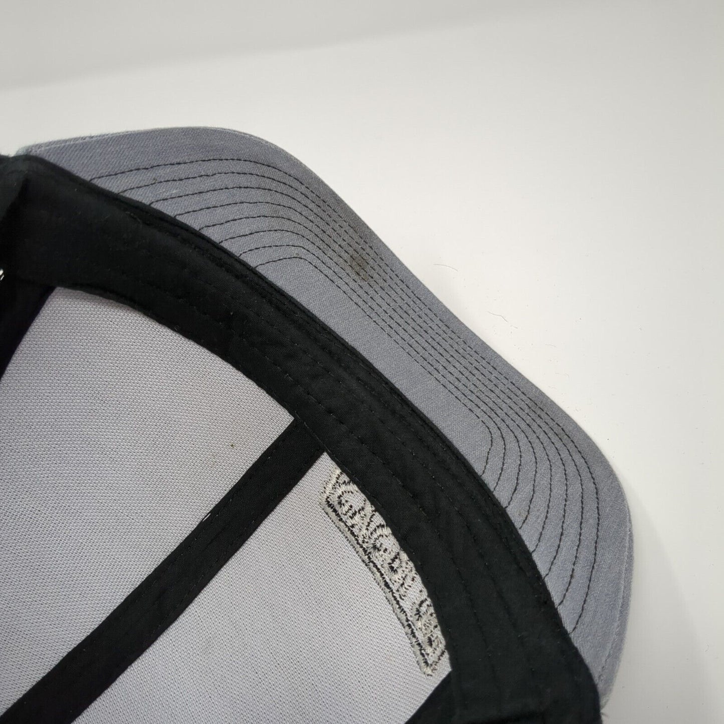 SXSBlog Snapback Mesh Back Trucker Hat Gray One Size Pacific Headwear