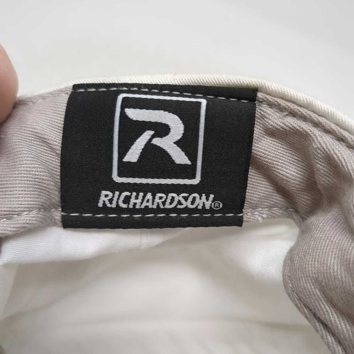 Richardson Snapback White Victaulic Since 1919 Patch Structured Cap Hat 6 Panel