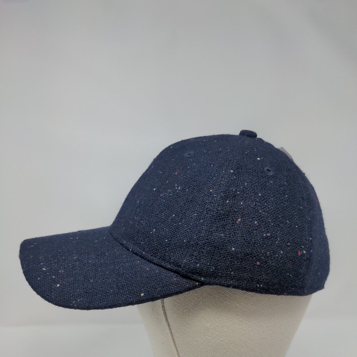 Time And Tru Slideback Hat Navy Blue OSFM Adjustable Speckled W/Tags
