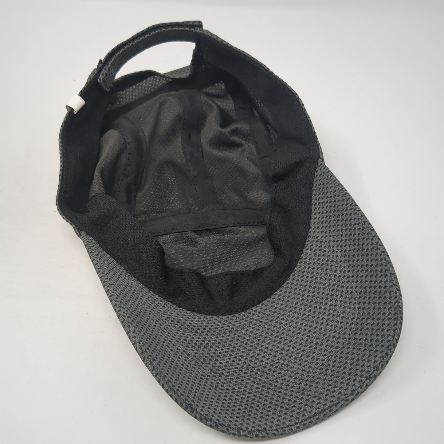 Unbranded Strapback 5 Panel Hat Gray One Size Adjustable Solid Blank