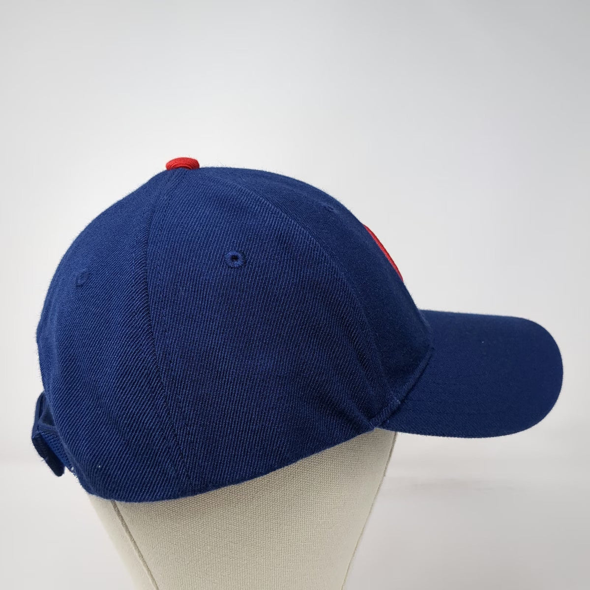 Chicago Cubs MLB Nike Baseball Cap Blue One Size Strapback Gray Underbrim