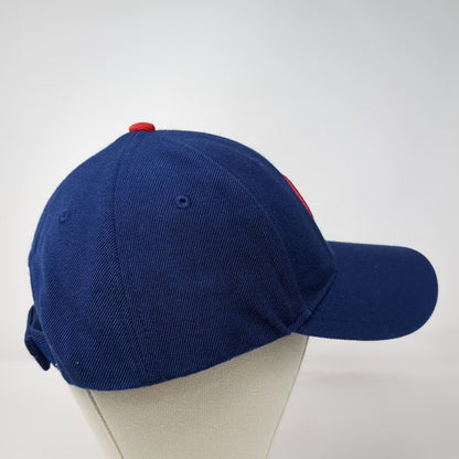 Chicago Cubs MLB Nike Baseball Cap Blue One Size Strapback Gray Underbrim