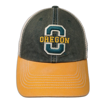 Top of the World NCAA Trucker Hat Green OS Oregon University Ducks Snapback
