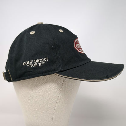 Ahead Baseball Cap Black One Size Ball Marker Aspen Lakes Oregon Golf Digest Hat