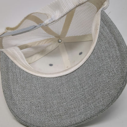 Columbia Trucker Hat Gray One Size Snapback Mesh Back Sportswear Co Logo Patch