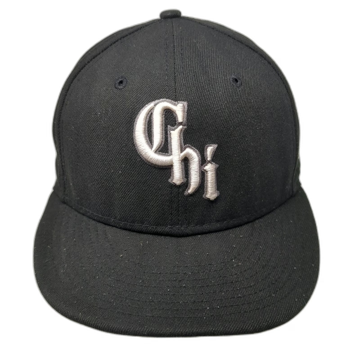 New Era Chicago White Sox MLB Snapback Hat Black One Size 9FIFTY Chi Flat Brim