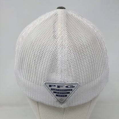 PFG Performance Fishing Gear Fitted Trucker Hat Black S/M Columbia