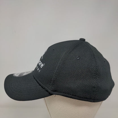Lakeshore Management Strapback Hat Black OSFM Adjustable 6 Panel 9Forty New Era