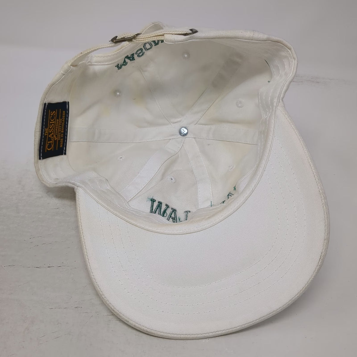 Yupoong Baseball Cap White One Size Scalia Law Mason 50th Anniversary hat