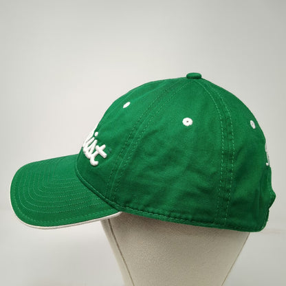 Titleist Baseball Cap Green One Size Slideback Cotton Embroidered Golf Hat