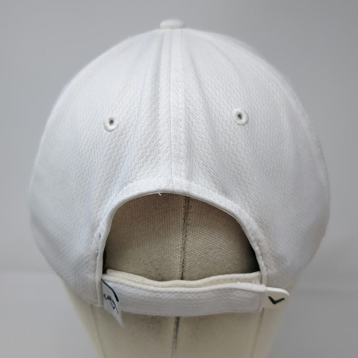 Callaway Baseball Cap White One Size Riviera Cancun Golf Resorts Strapback hat