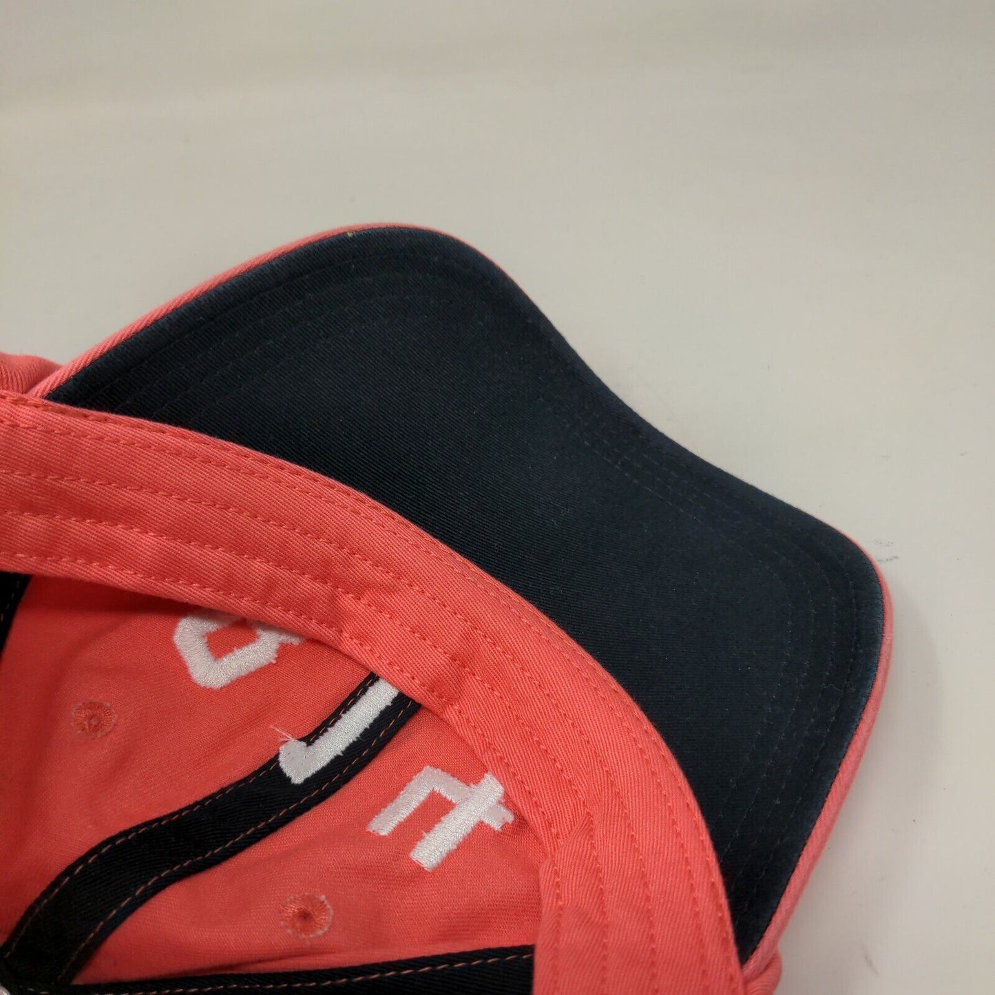 Number 814 Slideback Hat Pink OSFA Adjustable Embroidered Alternative W/Tags