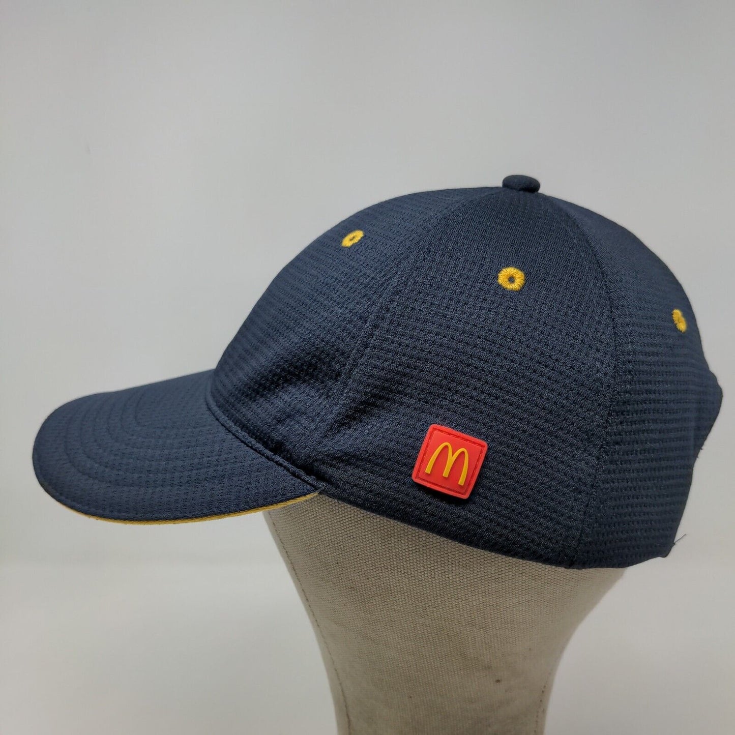 Mcdonald's Men's Snapback Hat Blue OSA Apparel Collection Uniform Employee