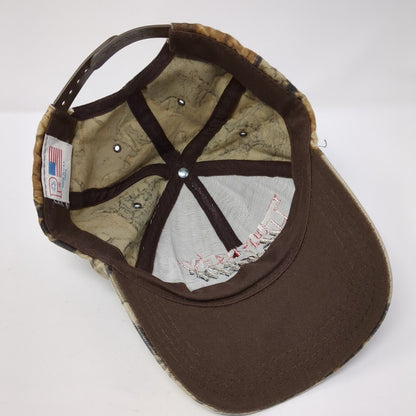 Turkey Huntin Snapback Hat Camouflage One Size Adjustable Embroidered 6 Panel